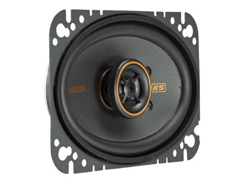 Kicker 4x6 4 Ohm .5" Tweeters Coax Speakers - 44KSC4604