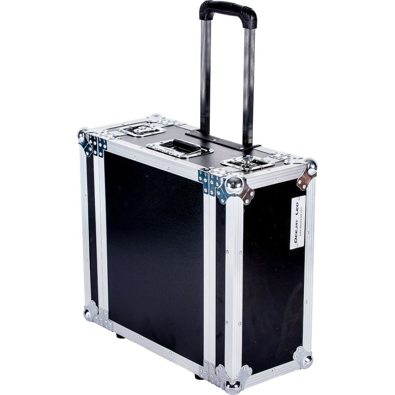 DeeJay LED 4 RU Amplifier Deluxe Case with Wheels and Pull-Out Handle (18" Deep)