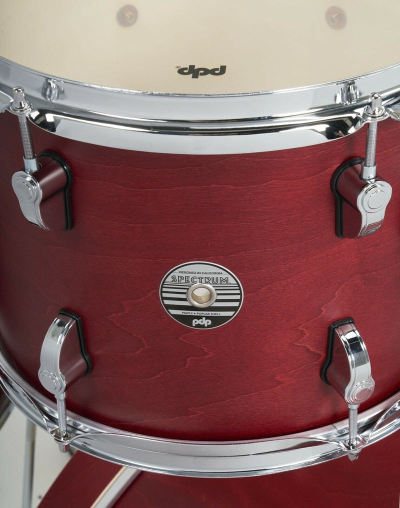 PDP Spectrum Series 5 Piece 10/12/16/22/14 Shell Pack - Cherry