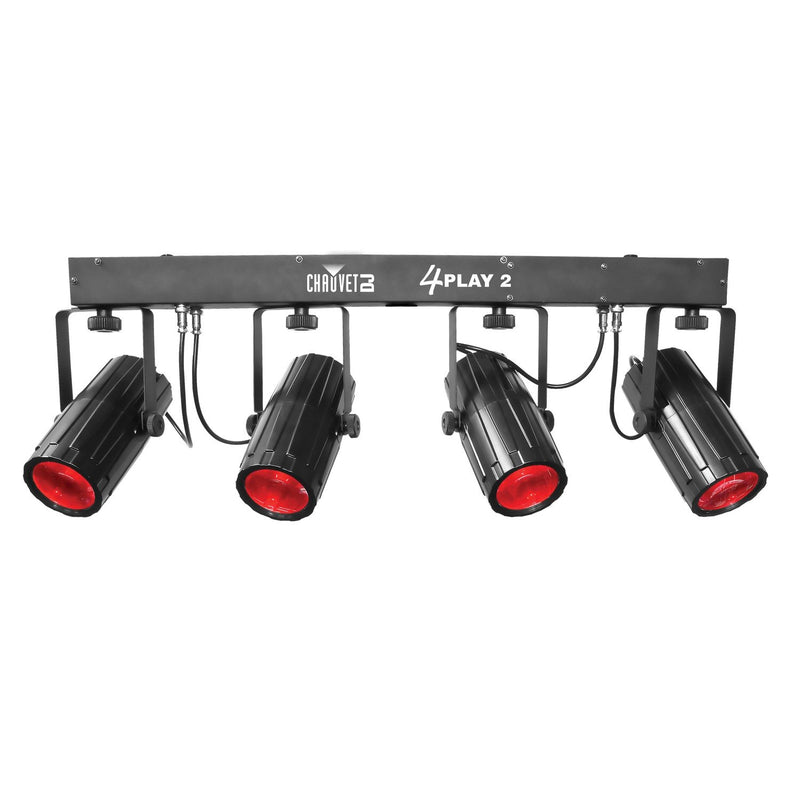 Chauvet DJ 4Play 2 Four Portable Effect Lights w/ Bag - RGBW LED - CHVT4PLAY2