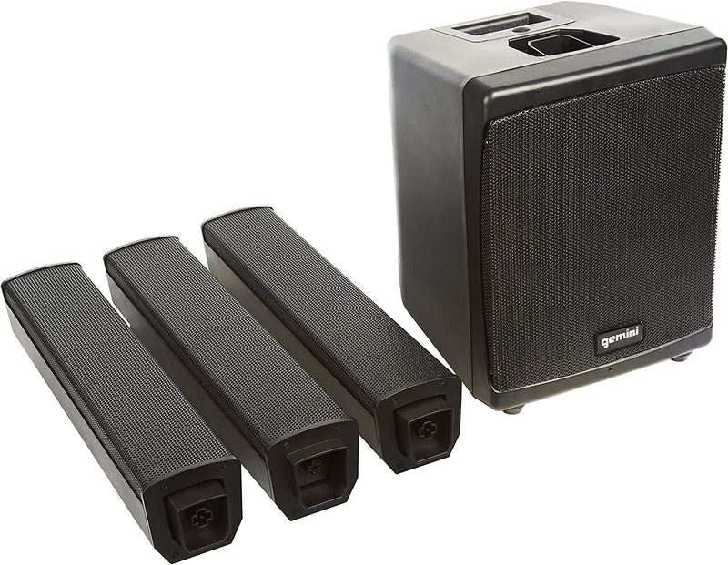 Gemini Modular 500 Watt RMS Line Array Speaker System - WRX-843