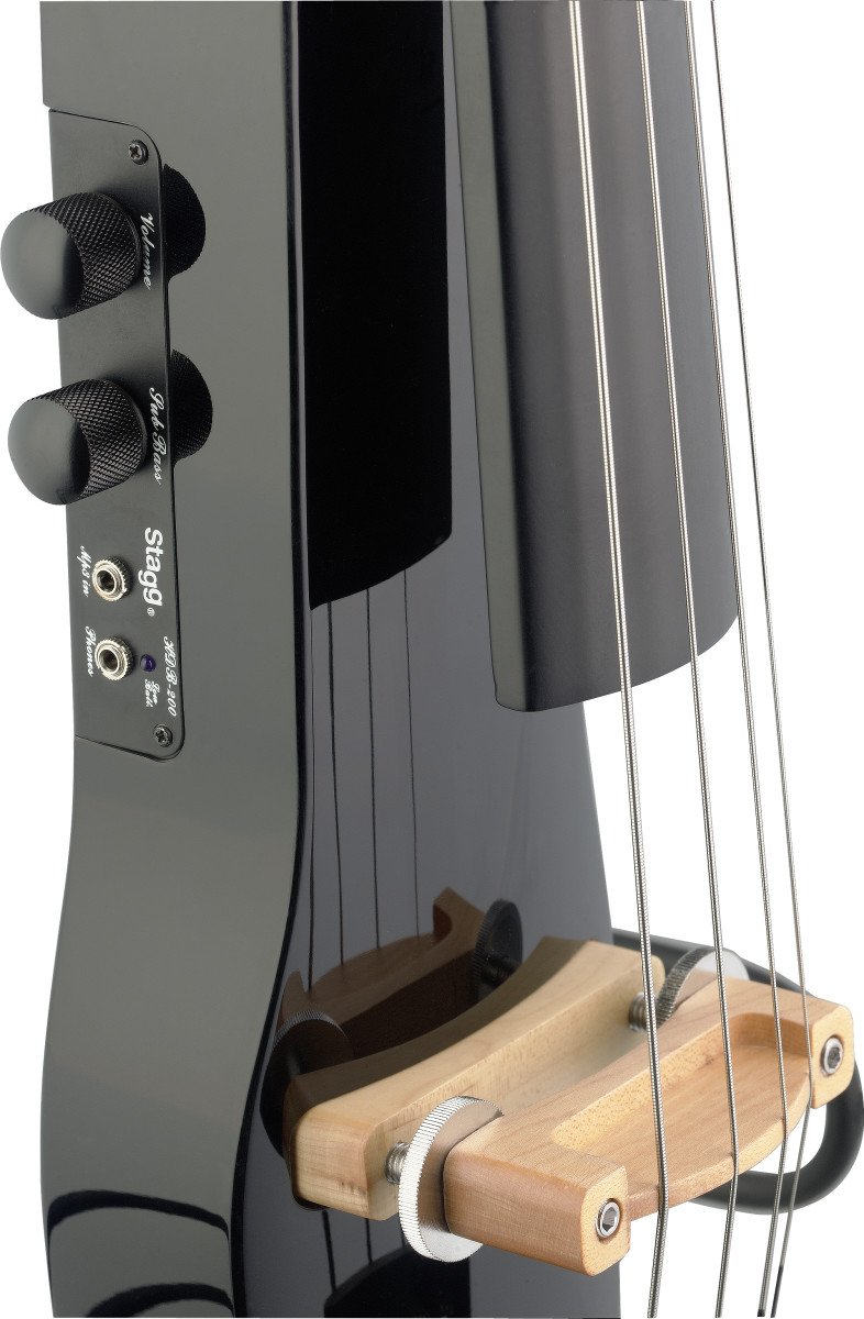 Stagg 4/4 Electric Cello with Gigbag - Black - ECL 4/4 BK