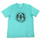 Luna Guitars T-shirt "Many Hands" - Teal