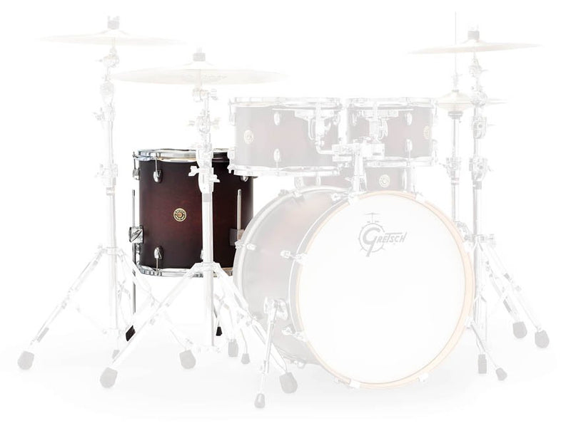 Gretsch 16x16 Floor Tom Drum - Satin Deep Cherry Burst - CM1-1616FSDCB