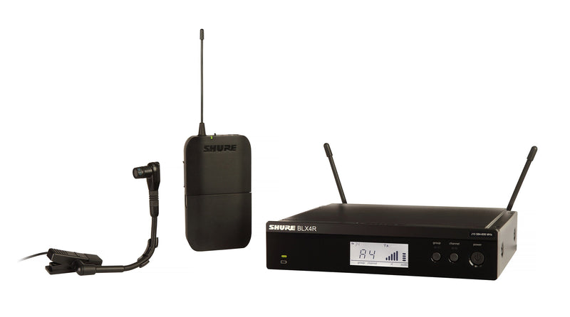 Shure BLX14/B98-H11 Wireless Instrument System w/ Gooseneck Mic - H11 Band