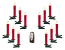 LED Clip on Taper Candle with Remote (Set of 24)