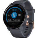 Garmin Vivoactive 3 Music Fitness Watch Granite Blue & Rose Gold - GRM0198531