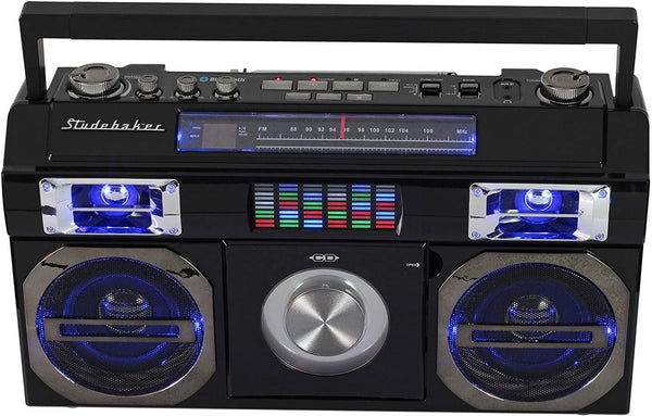 Studebaker Boombox w/ Bluetooth® , FM Radio, CD Player - 10 Watts - SB2145B