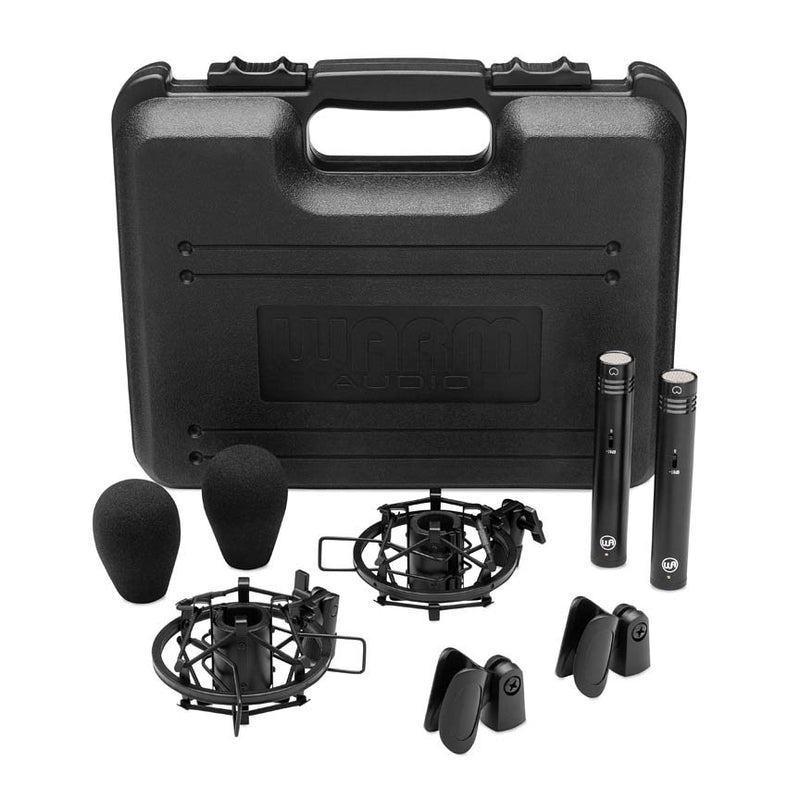 Warm Audio Small Diaphragm Condenser Microphone w/ Case - Stereo Pair - WA-84