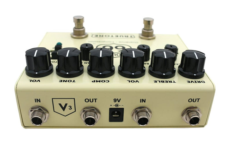 Truetone V3RT66 Route 66 V3 Series Overdrive Compression Pedal Visual Sound