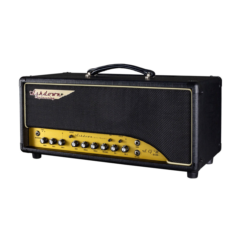 Ashdown 30 Watt All Valve Guitar Amplifier Head - AGM30OFFSET
