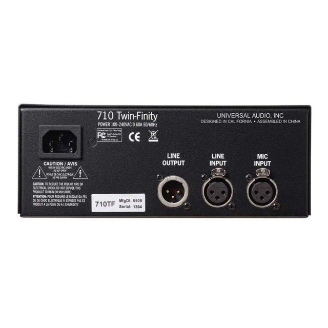 Universal Audio UA-71TF Twin-Finity Mic Preamplifier