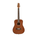 Stagg Acoustic Dreadnought Travel Guitar - Natural Finish - SA25 MAH TRAVEL