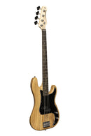 Stagg 30 Series Electric Bass Guitar w/ "P" Machine Heads - Natural - SBP-30 NAT