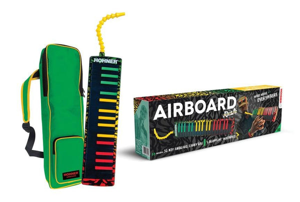 Hohner AirBoard 32-Key Melodica - Rasta Print - AB32-RASTA