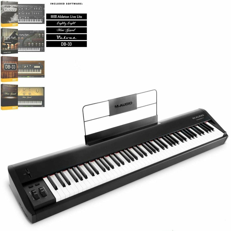 M-Audio Hammer 88 Hammer-Action 88-Key USB MIDI Keyboard Controller