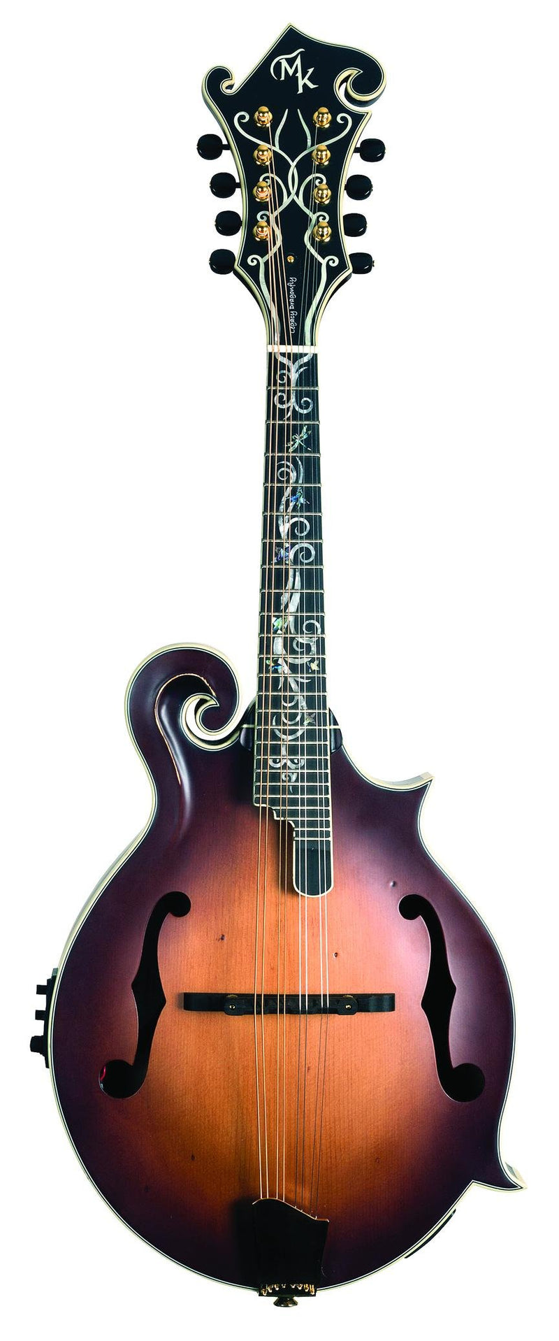 Michael Kelly Legacy Dragonfly Flame Electric Mandolin - Antique Violin Satin