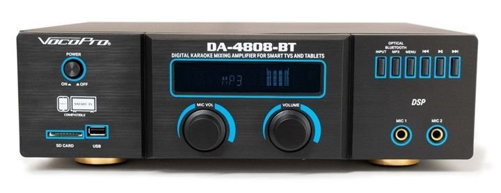 VocoPro DA-4808-BT Bluetooth Karaoke Mixing Amplifier