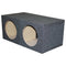 Qpower Empty Woofer Box 2 X 15"  Square Style QMPSQ15E