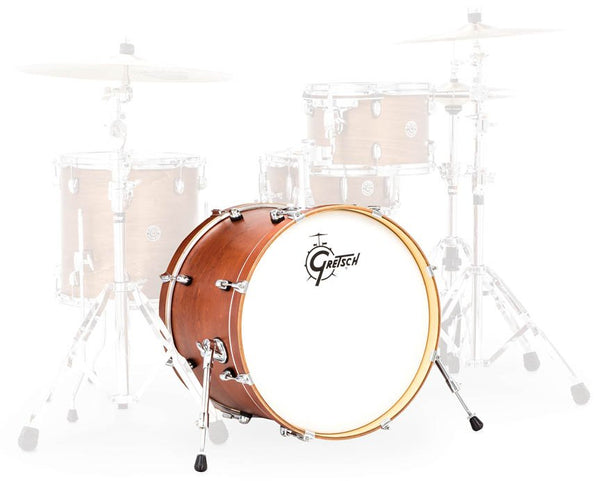 Gretsch Catalina Club 14x24 Bass Drum - Satin Walnut Glaze - CT1-1424B-SWG