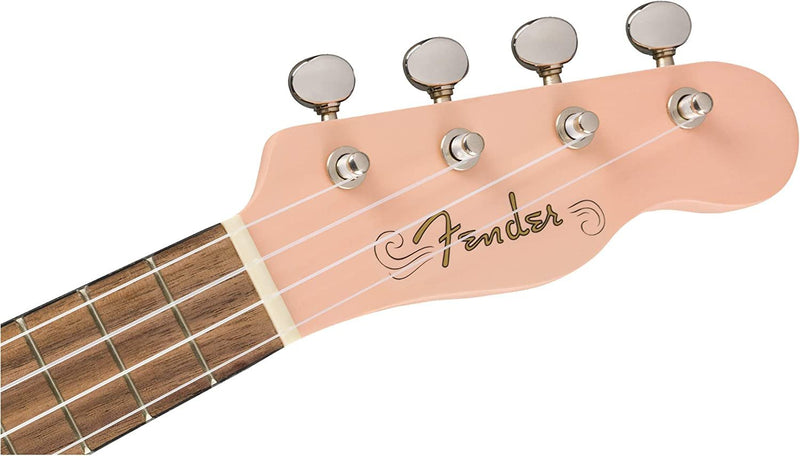 Fender Venice Soprano Ukulele - Shell Pink