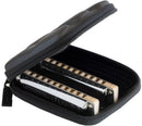 Suzuki Manji Two 10 Hole Diatonic Harmonicas with Bag - M-20-LP-U