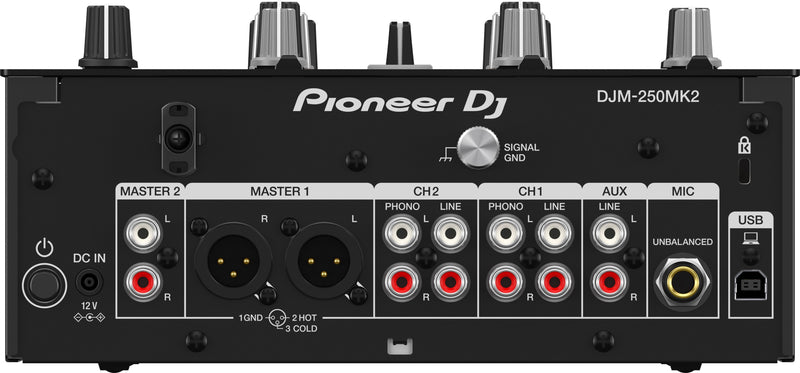 Pioneer DJ 2-Channel DJ Mixer with rekordbox - DJM-250MK2