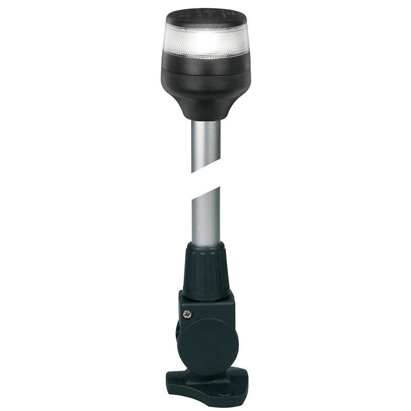 Hella Marine NaviLED 360 Compact Lamp 2nm 12" Fold Down Base - Black 980960301