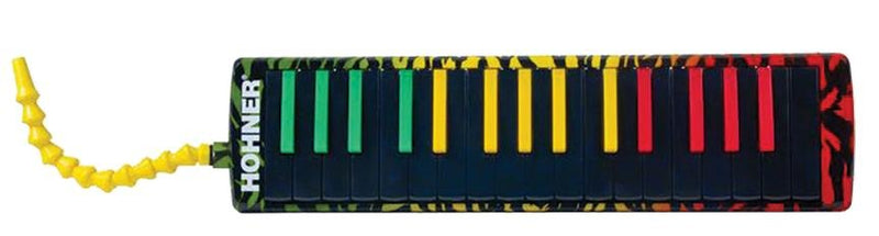 Hohner AirBoard 32-Key Melodica - Rasta Print - AB32-RASTA