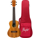 Flight Leia CE Concert Electro-Acoustic Ukulele w/ Gig Bag - LEIA CE