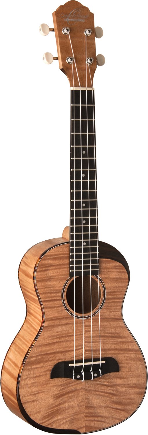 Oscar Schmidt Concert Ukulele - Flame Maple - OU800C