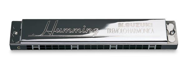 Suzuki Humming Tremolo 21 Hole Diatonic Harmonica Key C - SU-21H-C