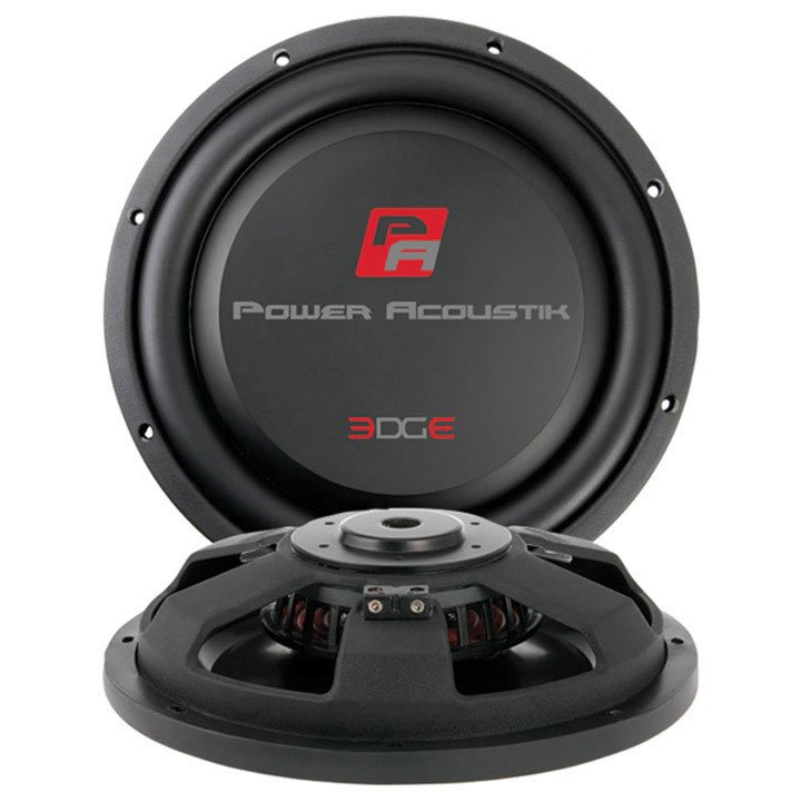 Power Acoustik 10" Shallow Mount Woofer 4 Ohm 1200W Max EW-104S