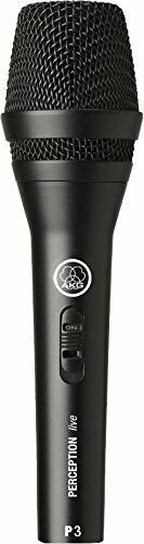 AKG P3S High-Performance Dynamic Microphone with On/Off Switch