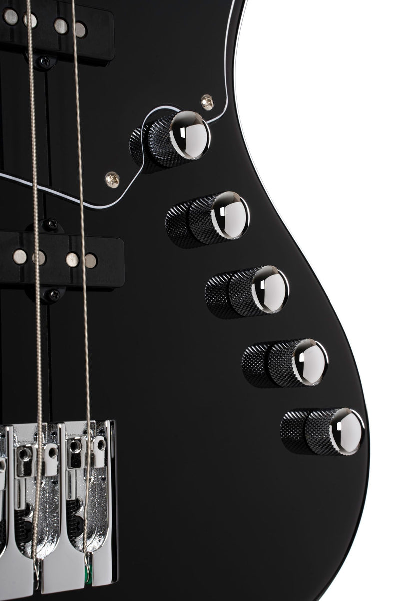 Cort NJS4BK Elrick NJS 4 String Bass Guitar - Black