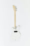 Loog Pro 3-String Electric Guitar with Built-in Amplifier - White - LGPRCEW