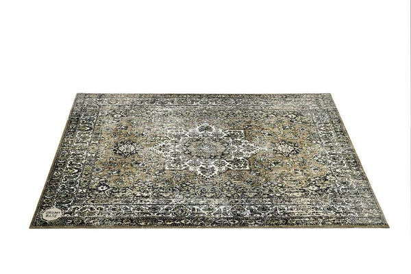 Drum N Base 6' x 5.25’ Green Vintage Persian Style Stage Rug - VP185-GRN