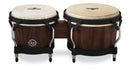 Latin Percussion Matador M201-WB Whiskey Barrel Bongo Set with Black Hardware