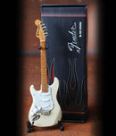 Axe Heaven Lefty Cream Fender Stratocaster Mini Guitar Replica - FS-004