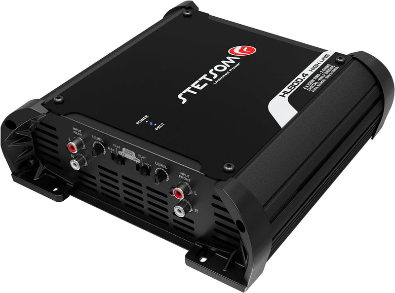 STETSOM HL800.4 800 Watt 2 Ohms High Line Full-Range Car Audio Amplifier