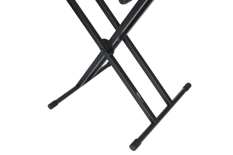 Gator Frameworks Heavy Duty 2 Tier “X” Style Keyboard Stand - GFW-KEY-5100X