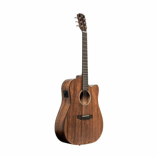 JN Guitars Dovern Series Cutaway Acoustic Electric Dreadnought Guitar - DOV-DCFI