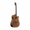 JN Guitars Dovern Series Cutaway Acoustic Electric Dreadnought Guitar - DOV-DCFI