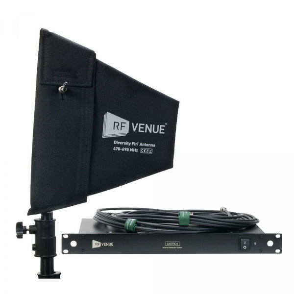 RFvenue 4 Channel Distributor and Antenna Package - DFINDISTRO4