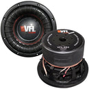 VFL Audio 8" Woofer 600W RMS / 1200W Max Dual 2 Ohm Voice Coils VFL-8D2