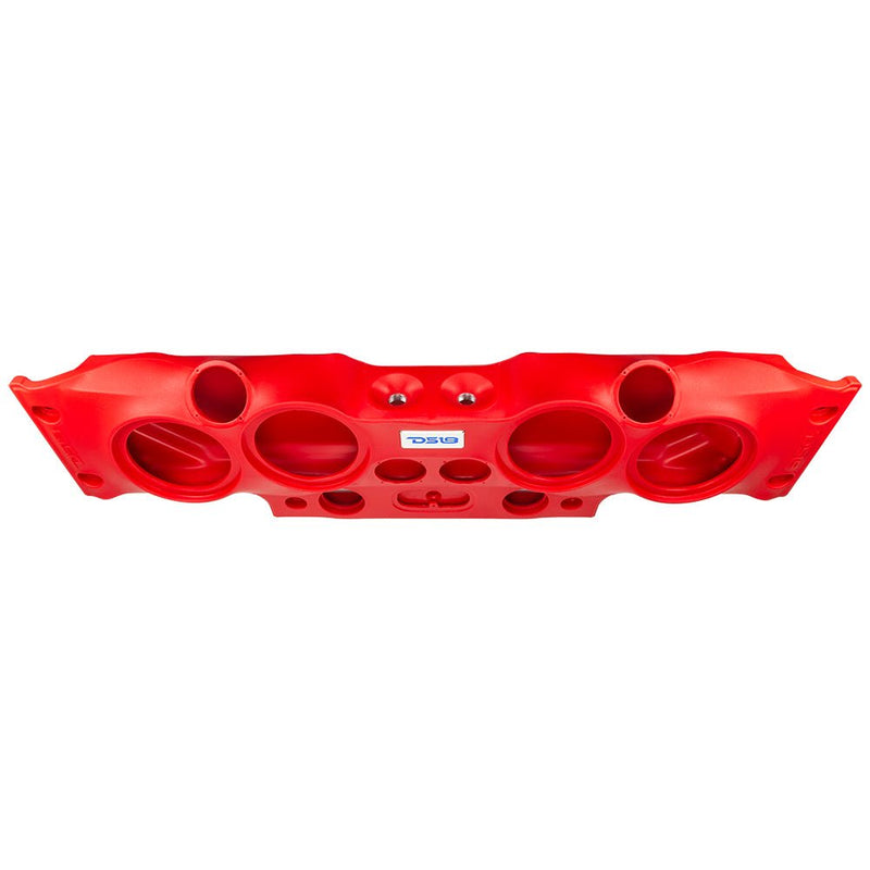 DS18 JK-SBARRED Jeep Soundbar Enclosure for Off-Road - Red