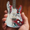 Axe Heaven Jimi Hendrix Monterey Stratocaster Mini Guitar Replica - JH-801