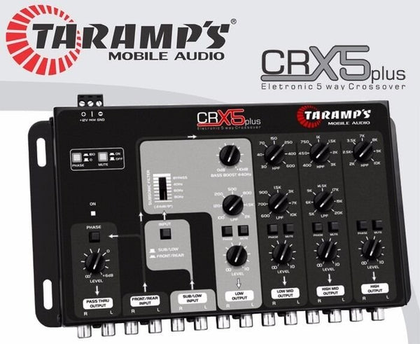 Taramps CRX5 5-Way Electronic Crossover Automotive Car Sound