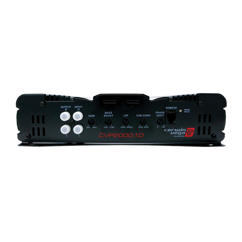 Cerwin Vega Performance Series 2,000 Watt Monoblock Car Amplifier - CVP2000.1D