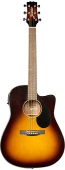 Jasmine Dreadnought Acoustic Electric Guitar w/ Case - Sunburst - JD-39CESB